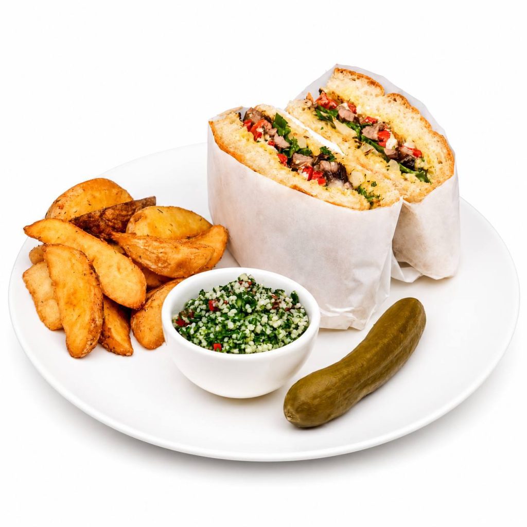 فوکاچا گوشت